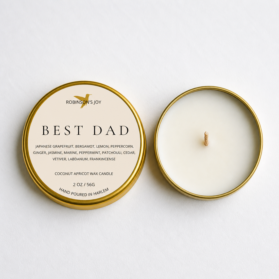 Best Dad 2oz Travel Candle - The Joyful Collection