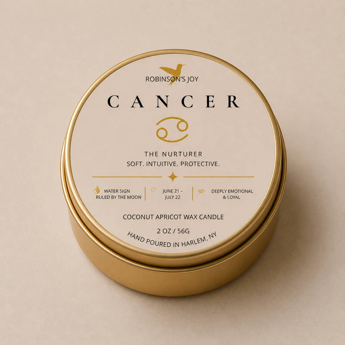 The Cancer Candle - Zodiac Collection