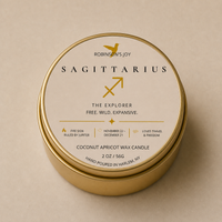 The Sagittarius Candle - Zodiac Collection