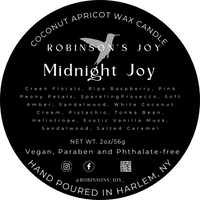 Midnight Joy 2oz Travel Candle- ROMANTIC COLLECTION