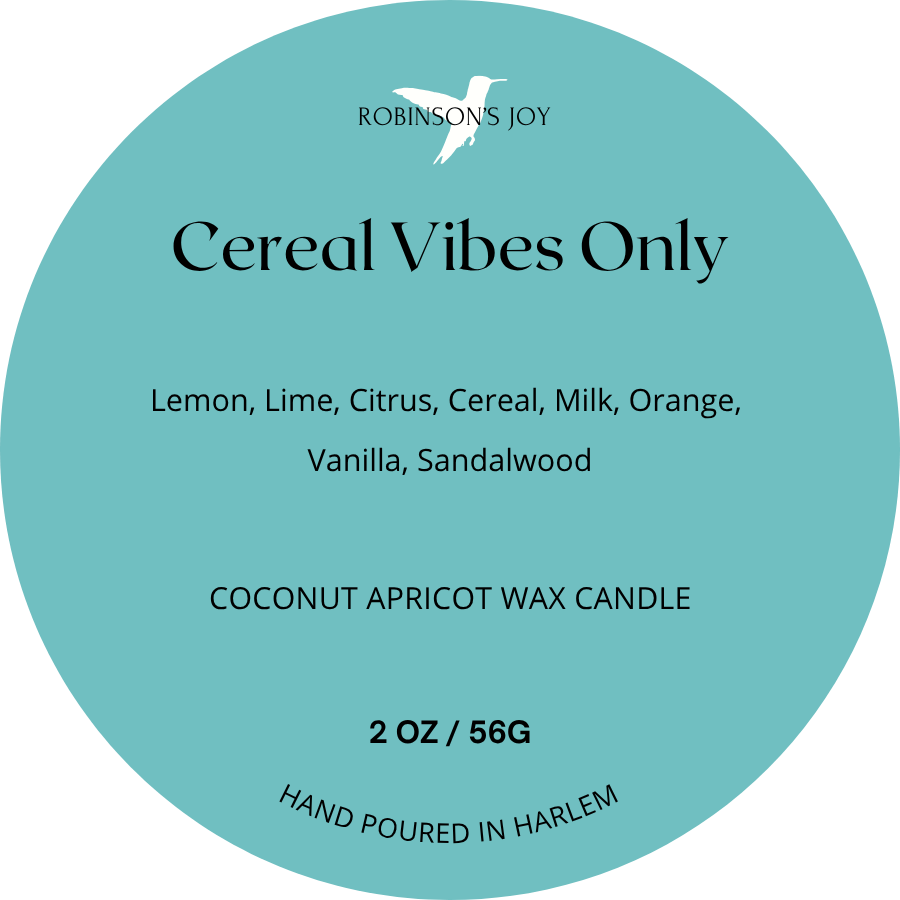 Cereal Vibes Only 2oz Candle
