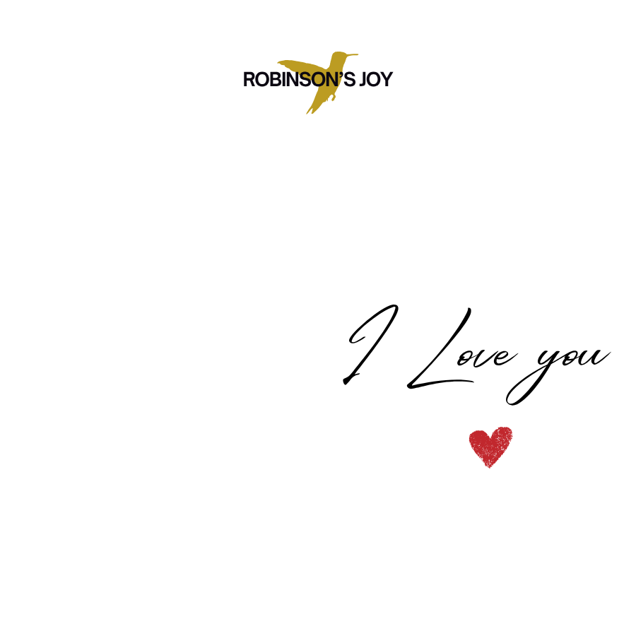 "I Love You" 2oz Candle- Joyful Moments Collection