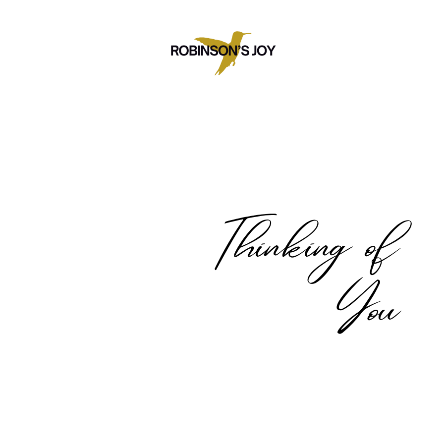 "Thinking of you" 2oz Candle- Joyful Moments Collection