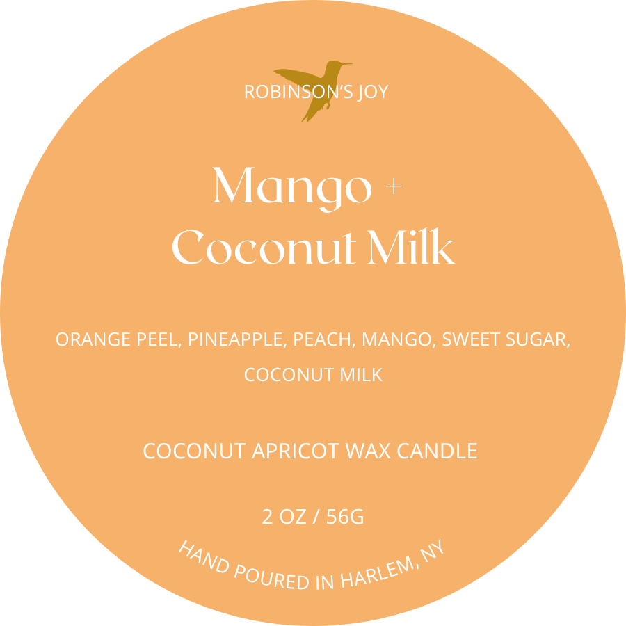 Mango + Coconut Milk 2oz Travel Candle - Limited Release