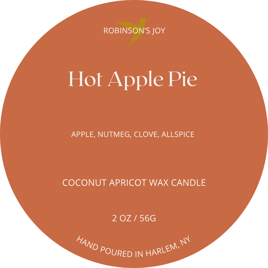 Hot Apple Pie 2 oz Candle- Fall Collection