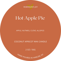 Hot Apple Pie 2 oz Candle- Fall Collection