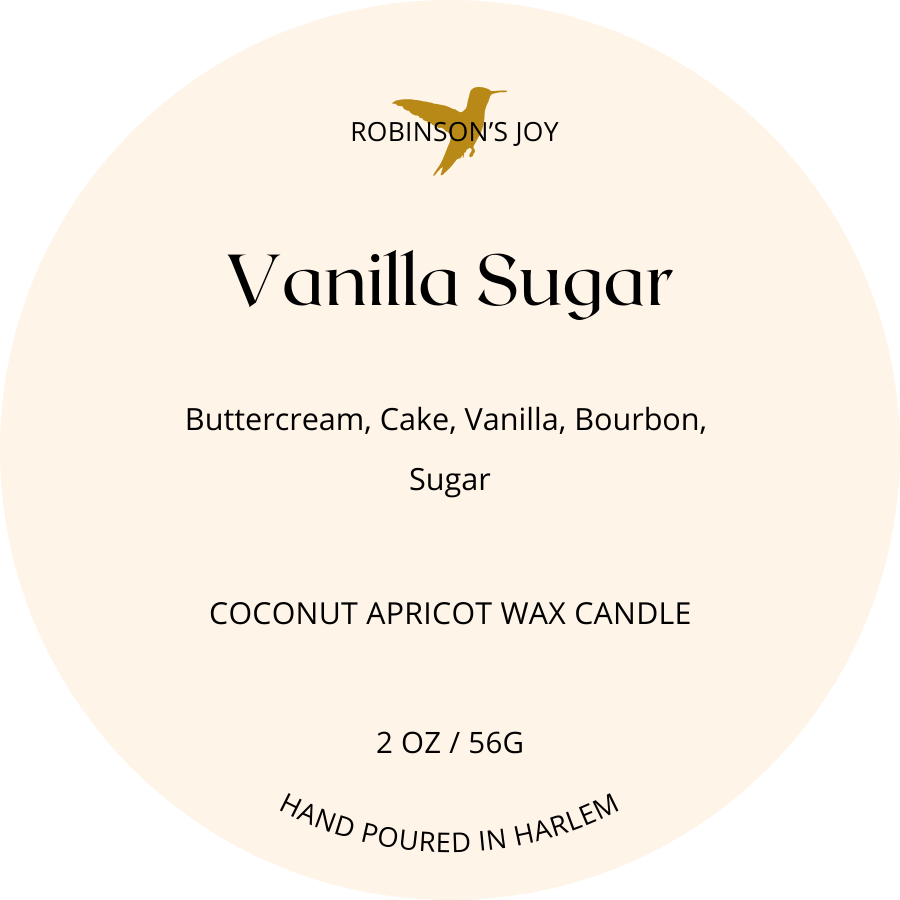 Vanilla Sugar- Signature Collection 2oz Travel Candle