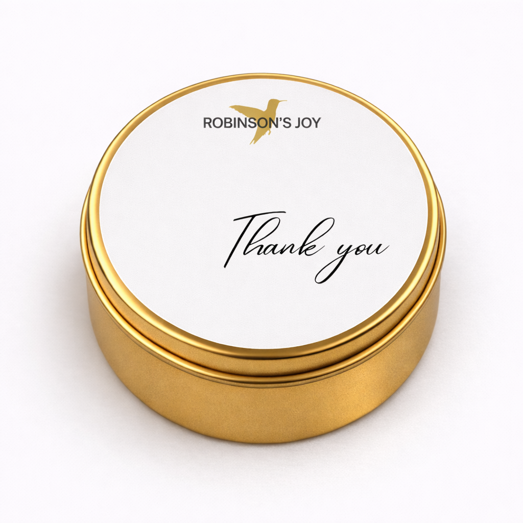 "Thank you" 2oz Candle- Joyful Moments Collection