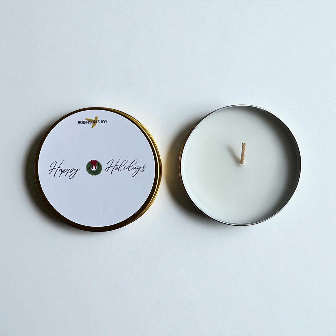 "Happy Holidays" 2oz Candle- Joyful Moments Collection