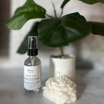 Midnight Peony Room/ Linen Spray - Natural Odor Eliminator