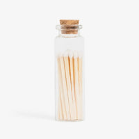 White Matches in Cork Vial