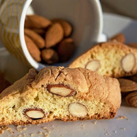 Almond Biscotti 2oz Travel Candle - Cafe Collection