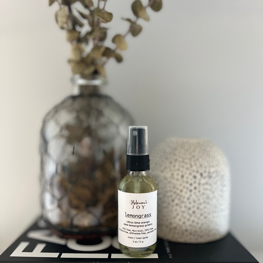 Lemongrass Room/ Linen Spray - Natural Odor Eliminator