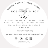 “Joy” Luxury Tin Candle- SIGNATURE COLLECTION