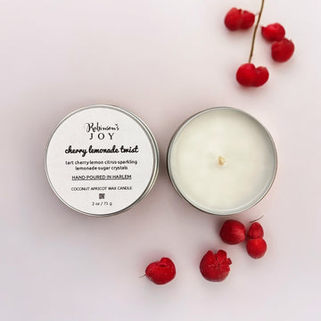 Cherry Lemonade Twist Travel Candle