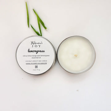 Lemongrass Travel Candle