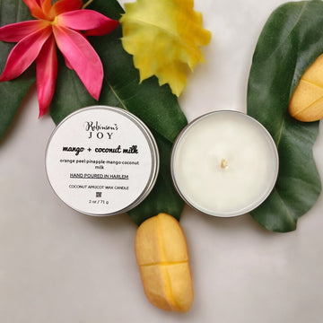 Mango + Coconut Milk Travel Candle