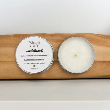 Sandalwood Travel Candle