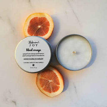 Blood Orange Travel Candle