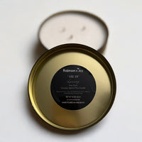 “He is” Luxury Tin Candle- SIGNATURE COLLECTION