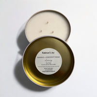 Mango + Coconut Milk Luxury Tin Candle - SUMMER COLLECTION