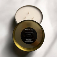 Sandalwood Luxury Tin Candle- FALL COLLECTION