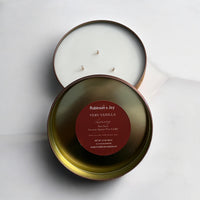 Very Vanilla Luxury Tin Candle-  SIGNATURE COLLECTION