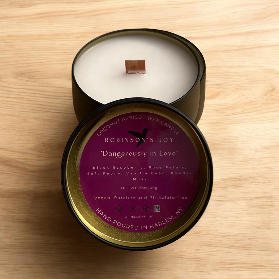 "Dangerously in Love" 7oz Candle- ROMANTIC COLLECTION