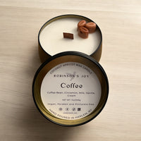 "Coffee" Luxury 7 oz Tin Candle