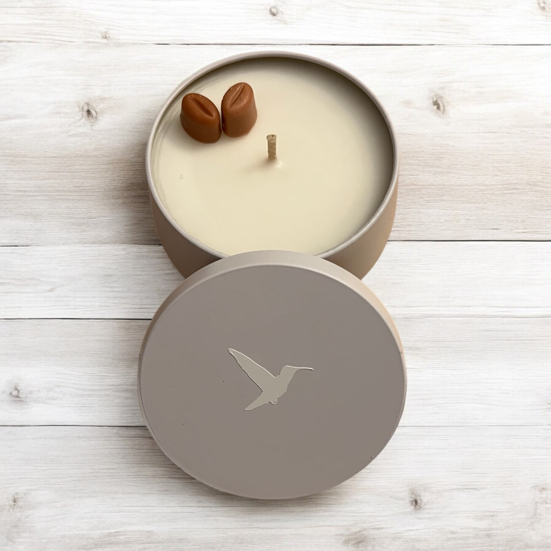 "Coffee" Luxury 7 oz Tin Candle