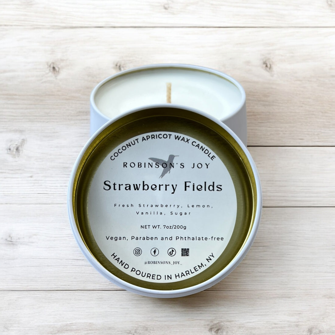 Strawberry Fields 7oz Candle- Spring 2025