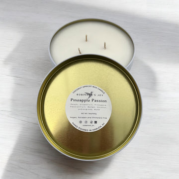 Pineapple Passion 14oz Luxury Tin Candle- Spring 2025