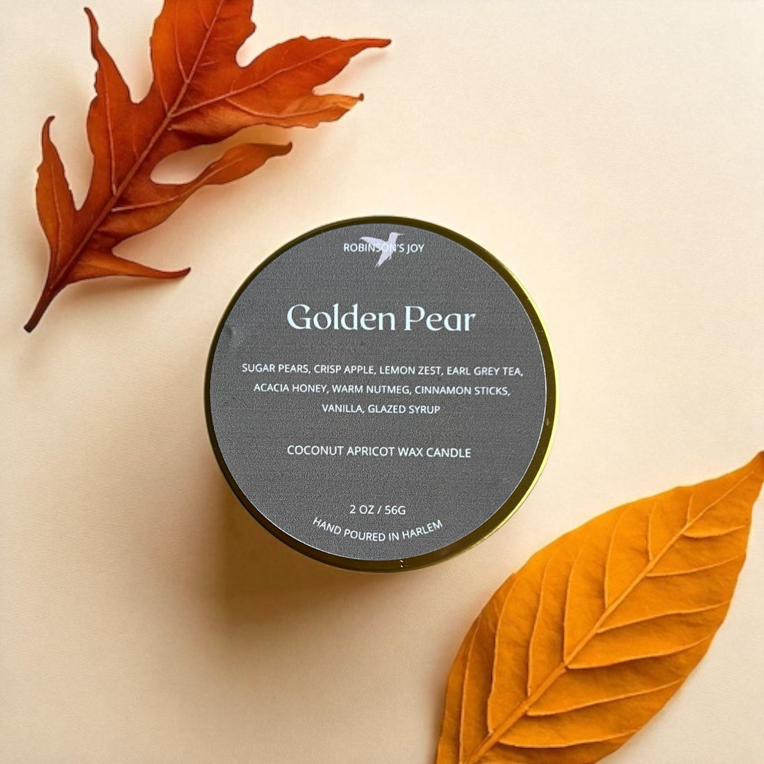 Golden Pear 2oz Candle- Fall Collection 2025