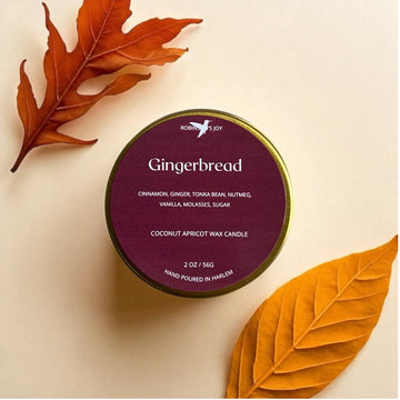 Gingerbread 2oz Candle- Fall Collection 2025