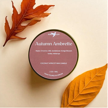 Autumn Ambrette  2oz Candle- Fall 2025 Collection