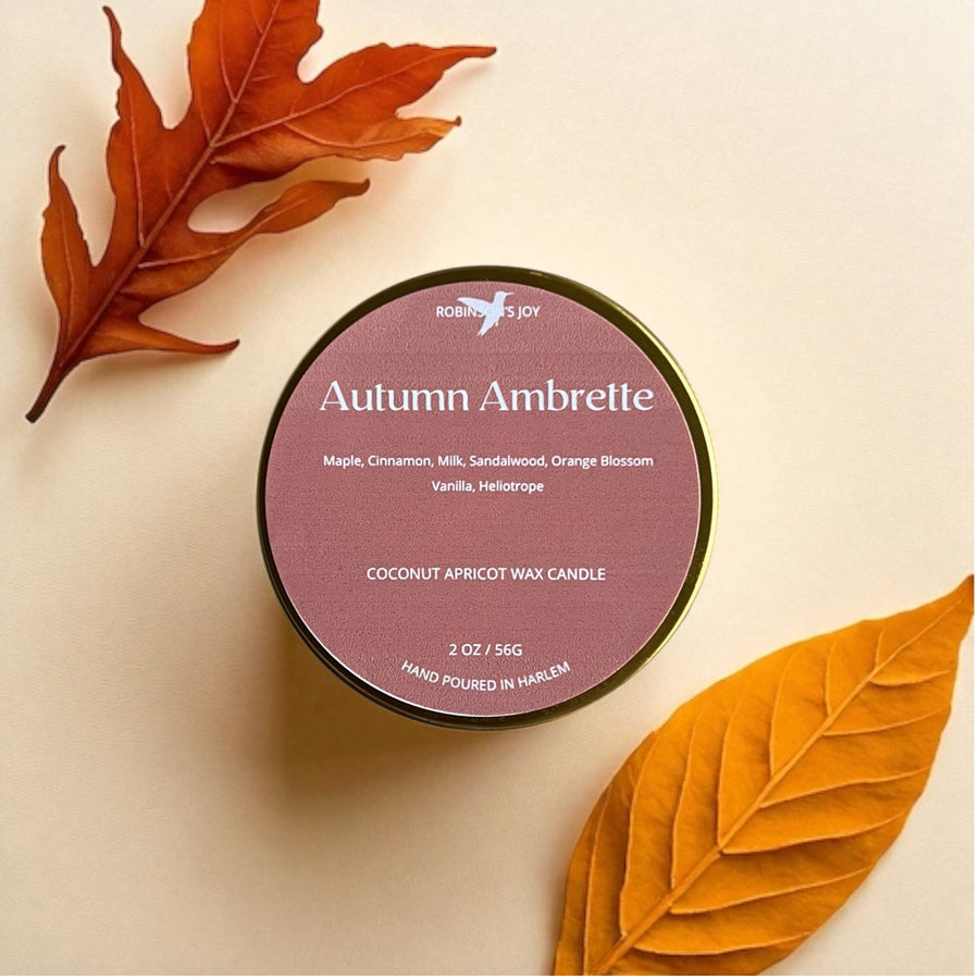 Autumn Ambrette  2oz Candle- Fall 2025 Collection