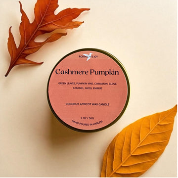 Cashmere Pumpkin 2 oz Candle- Fall Collection 2025