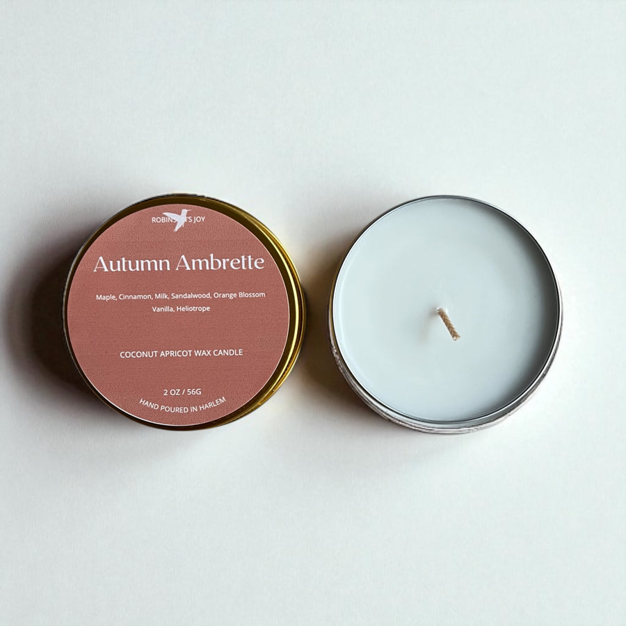 Autumn Ambrette  2oz Candle- Fall 2025 Collection