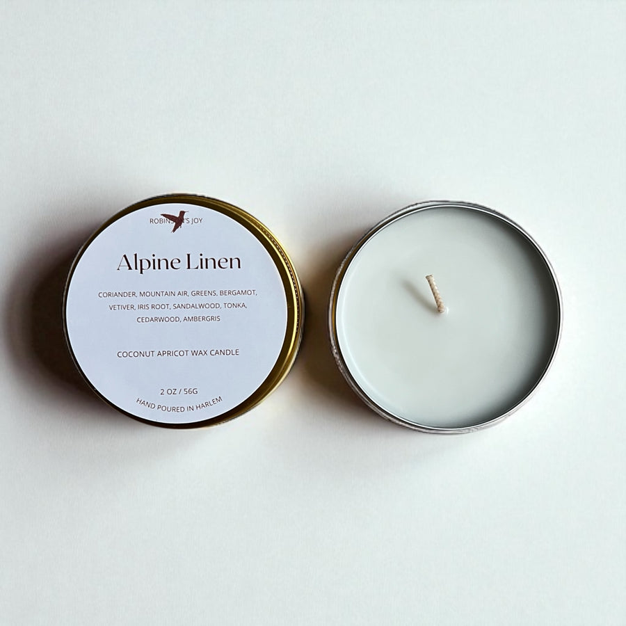 Alpine Linen 2oz Candle- Fall 2025 Collection