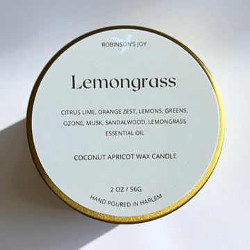 Lemongrass 2oz Candle- Signature Collection
