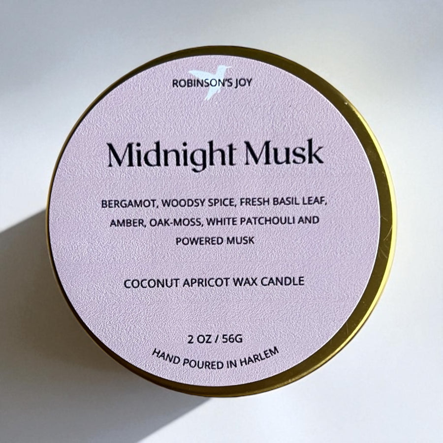 Midnight Musk 2oz Candle- Signature Collection