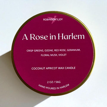 A Rose in Harlem  2oz Candle- Signature Collection