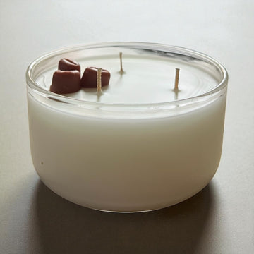 Coffee 8.5 oz Glass Candle- SIGNATURE COLLECTION