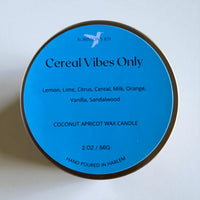 Cereal Vibes Only 2oz Candle