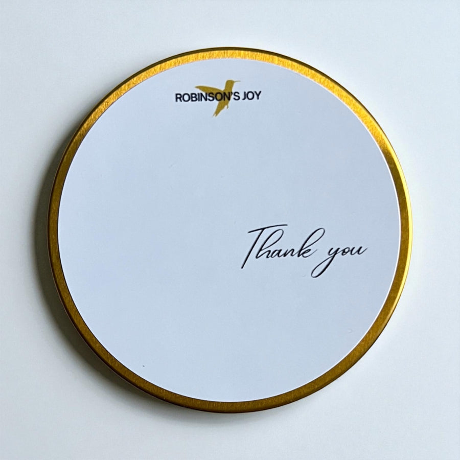 "Thank you" 2oz Candle- Joyful Moments Collection