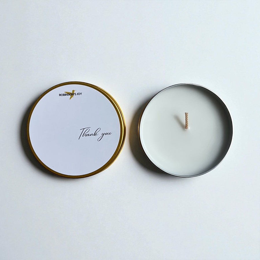"Thank you" 2oz Candle- Joyful Moments Collection