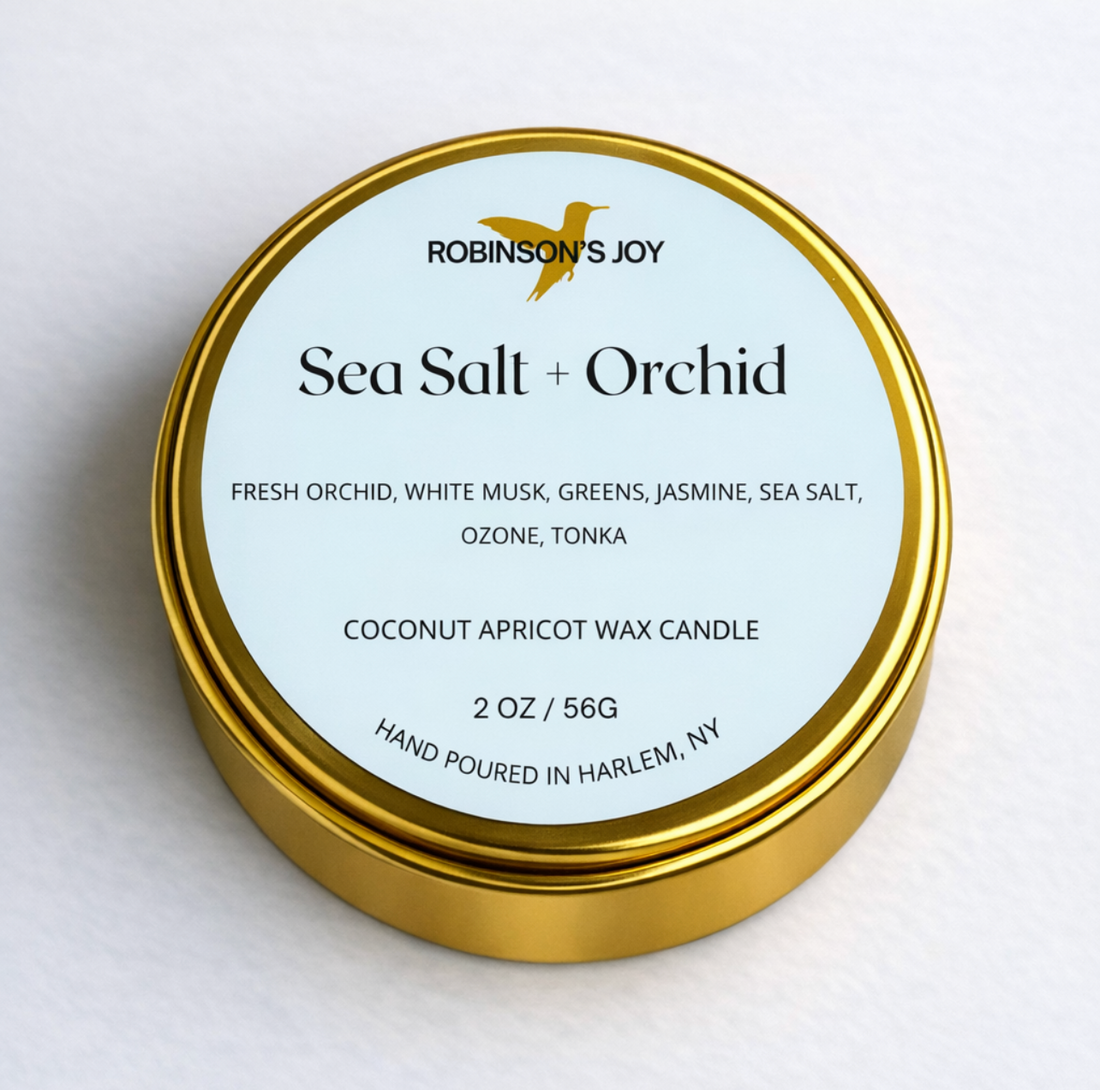Sea Salt + Orchid 2oz Travel Candle - Spring 2026