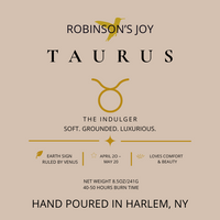 The Taurus 8.5 oz Candle - Zodiac Collection