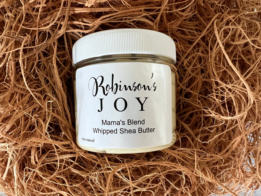 Mama's Blend Whipped Shea Butter 8oz (Unscented)