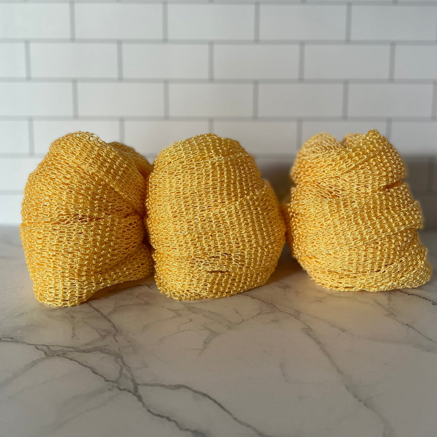 Yellow African Exfoliating Net